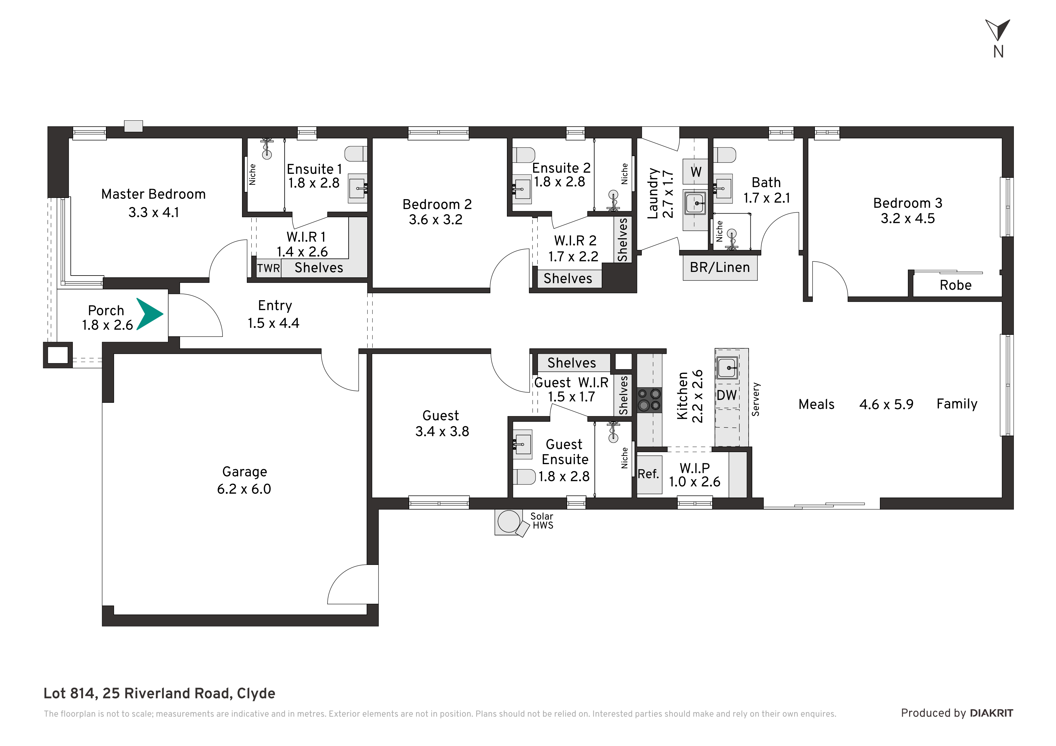 Modern 3-Resident SDA Home in Clyde — Floorplan 1
