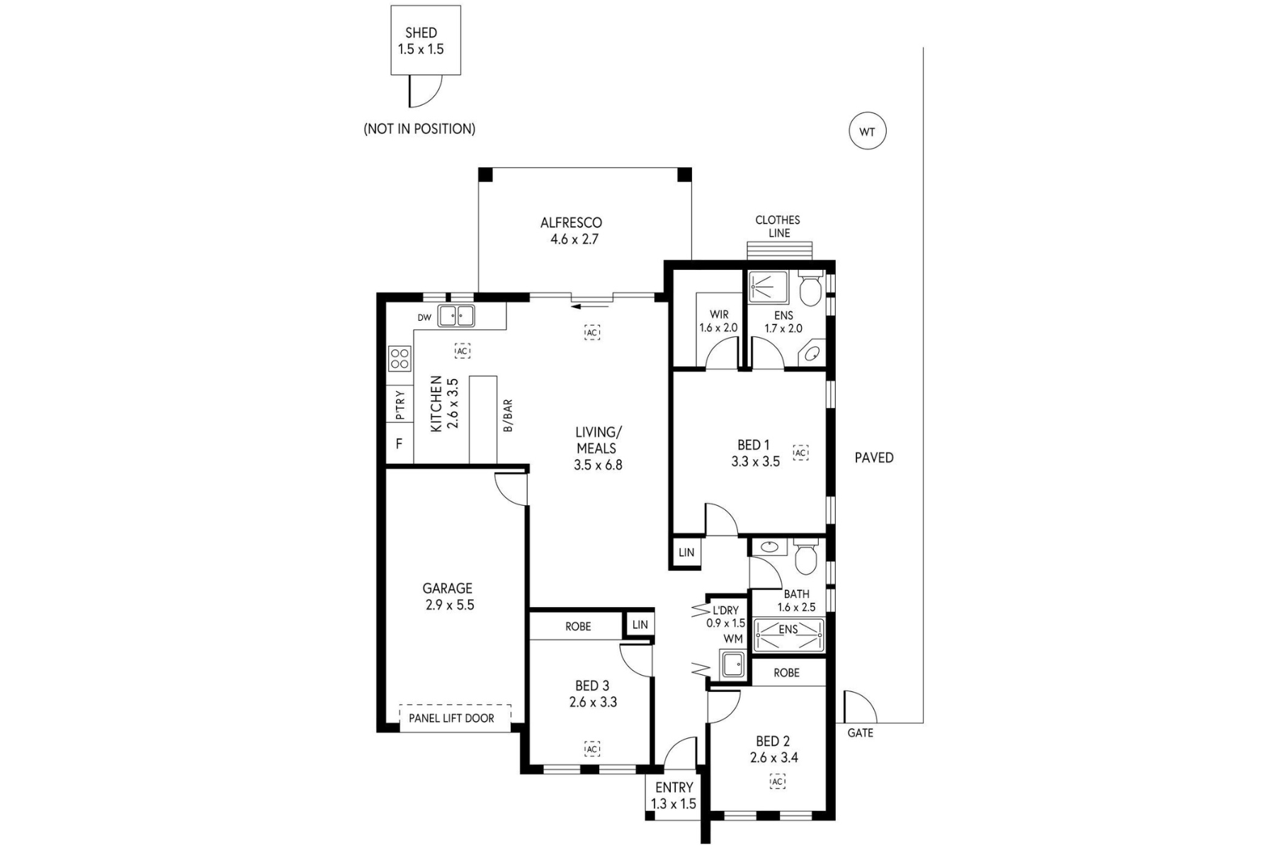 Seacliff Park - One SIL vacancy in beautiful modern home! — Floorplan 1