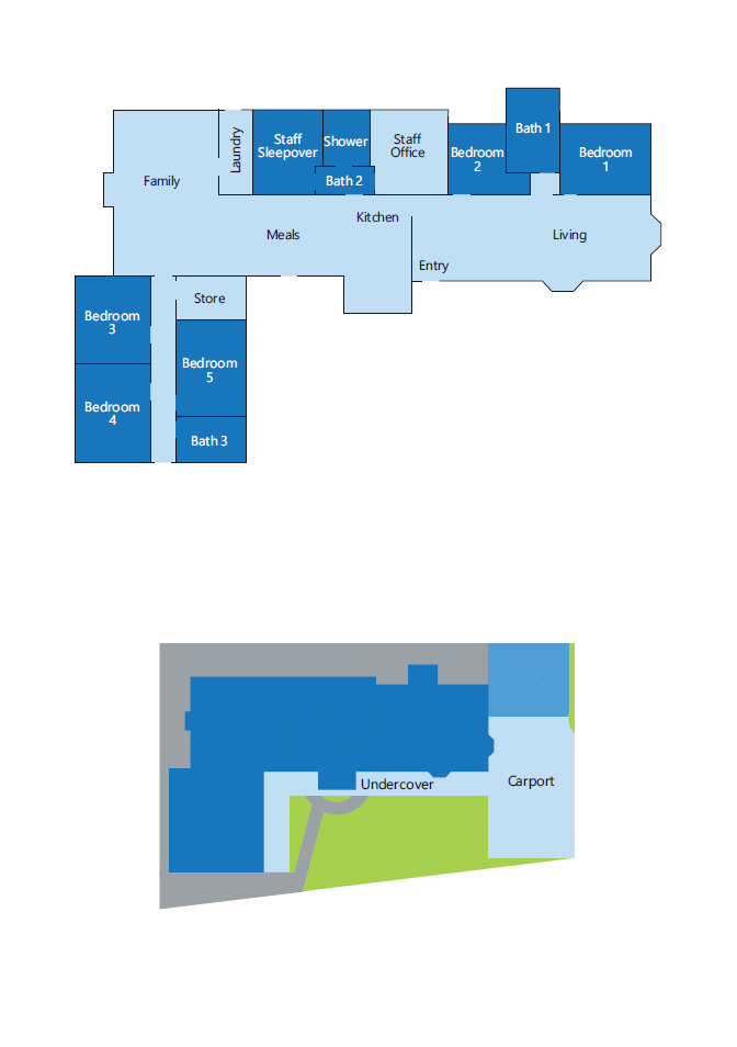 Supported Independent Living in Taylors Lakes — Floorplan 1