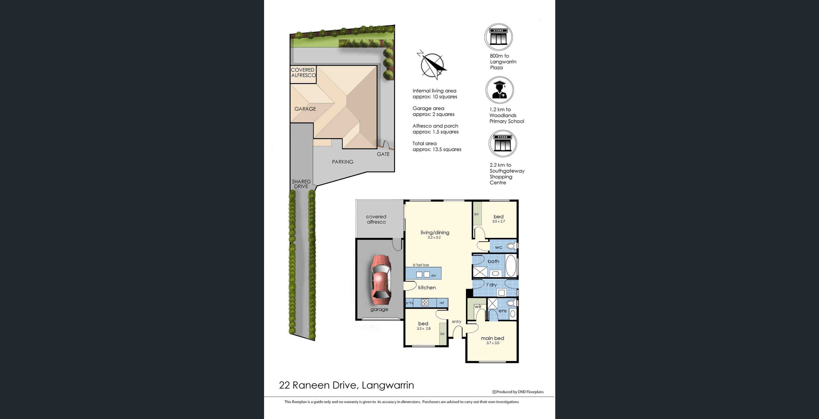 Raneen House - Langwarrin — Floorplan 1