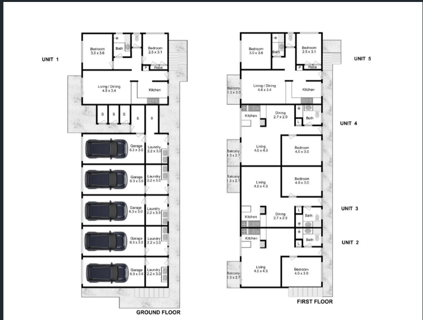 Individual unit In Green slope QLD — Floorplan 1