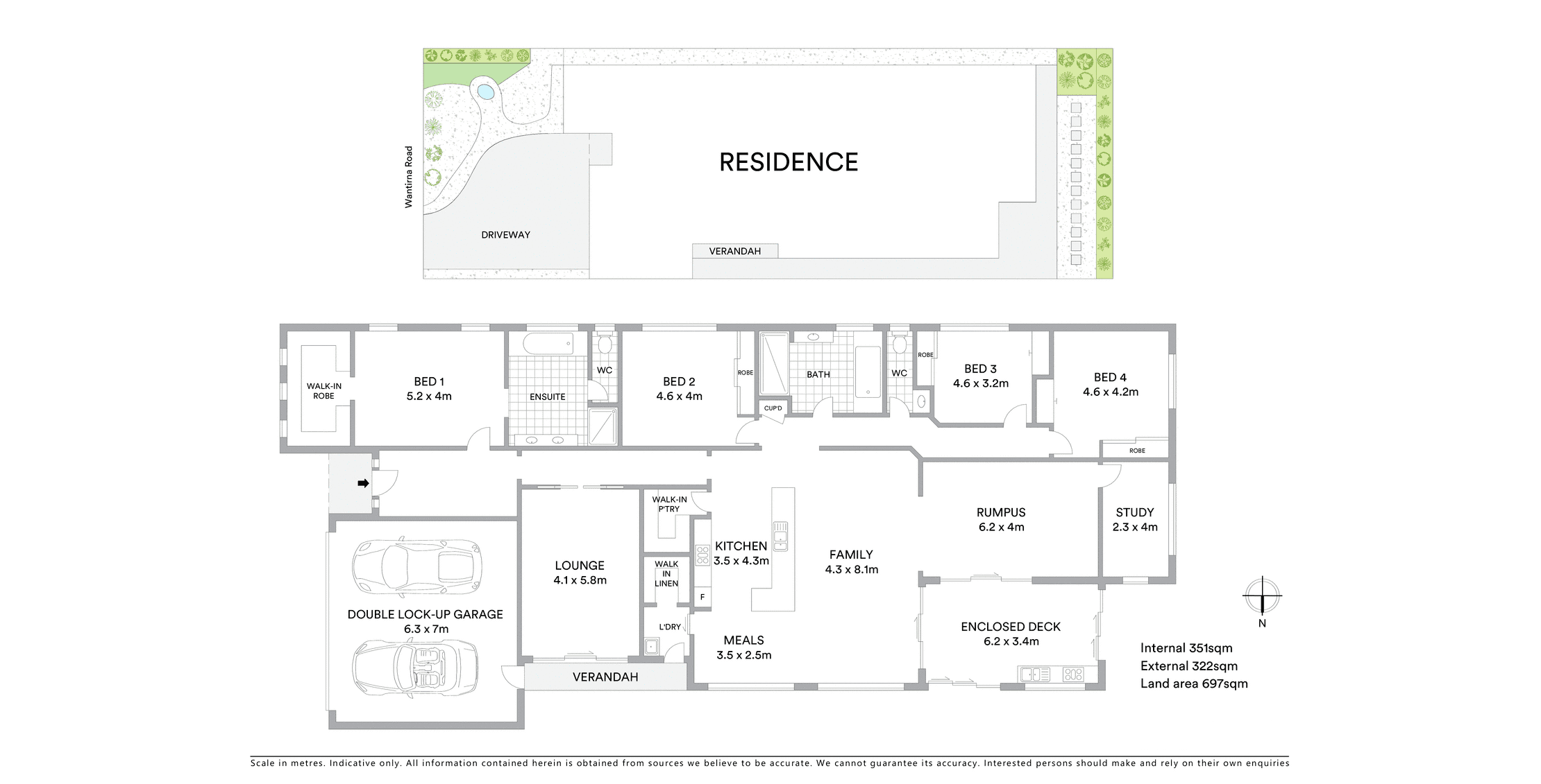 Large Modern SIL Home in Ringwood - Wheel chair Friendly — Floorplan 1