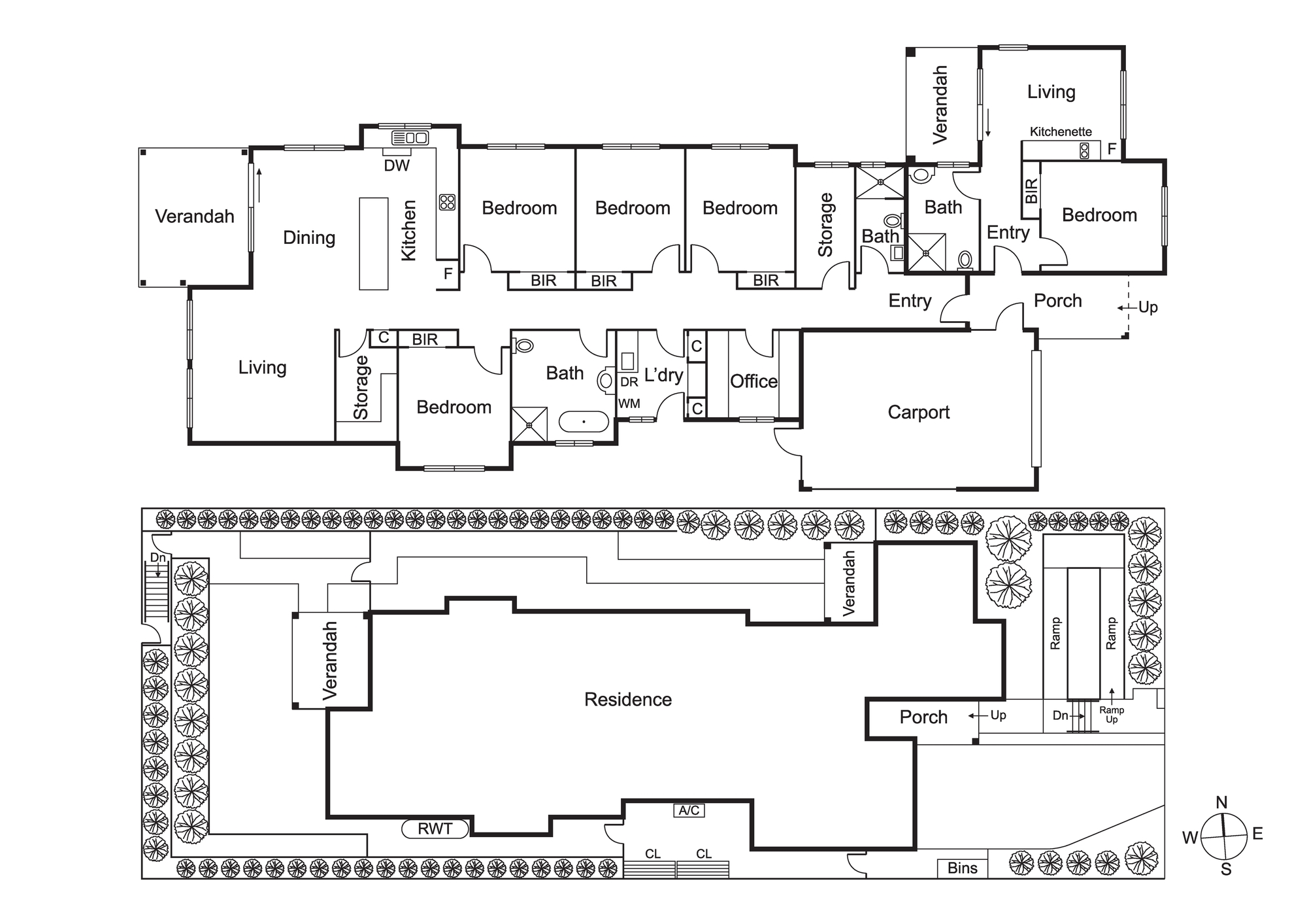 Wallsend – Shared 5-bedroom male home — Floorplan 1