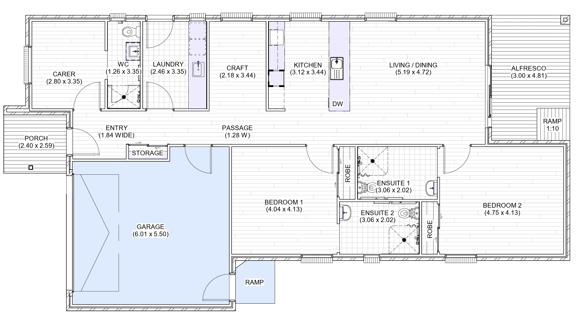 BROCTON RD MANOR LAKES- 2 PARTICIPANT BEDROOM PLUS OOA-HIGH PHYSICAL SUPPORT — Home image 2