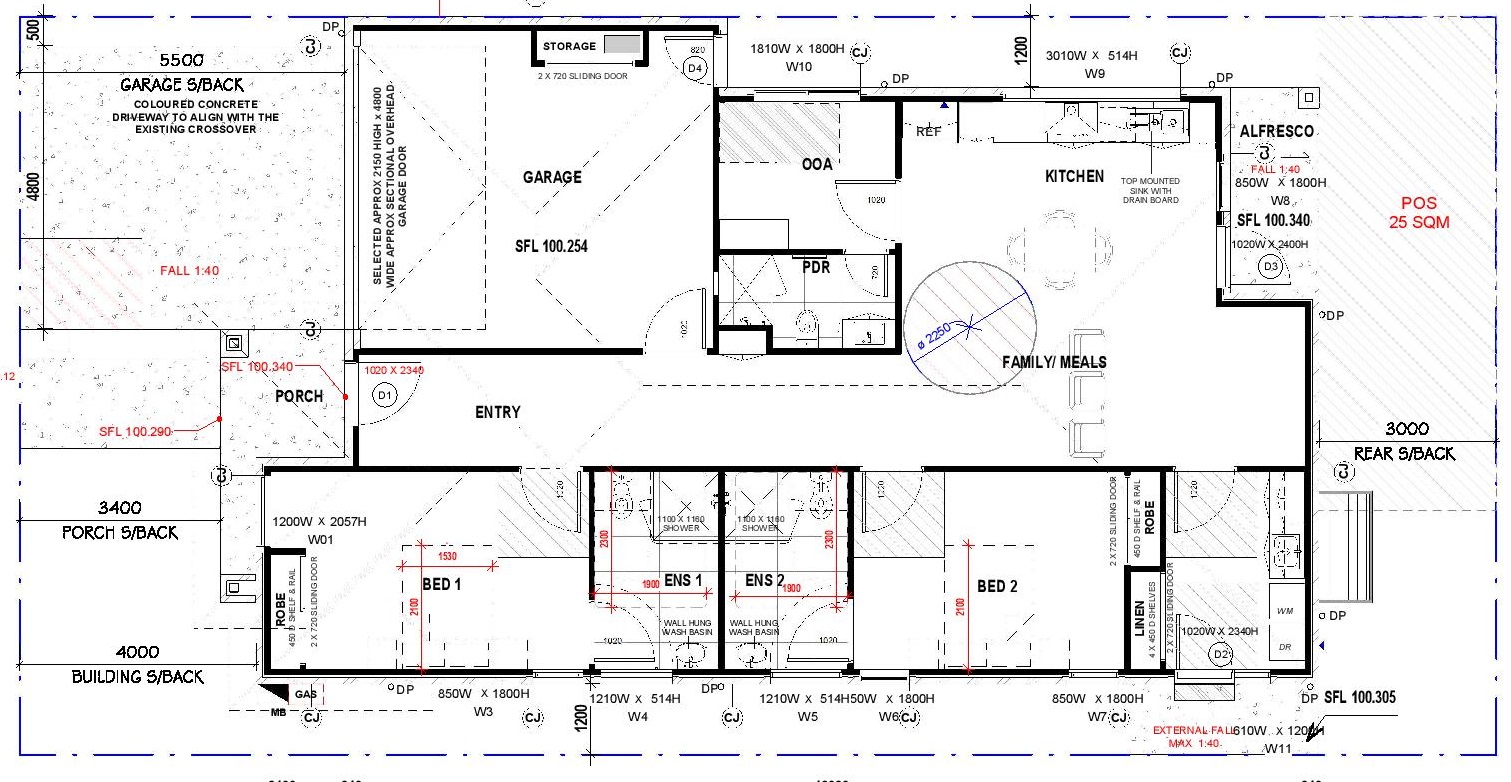 SDA HPS 2 Bedroom House plus OOA Cranbourne East, Vic  078 — Floorplan 1