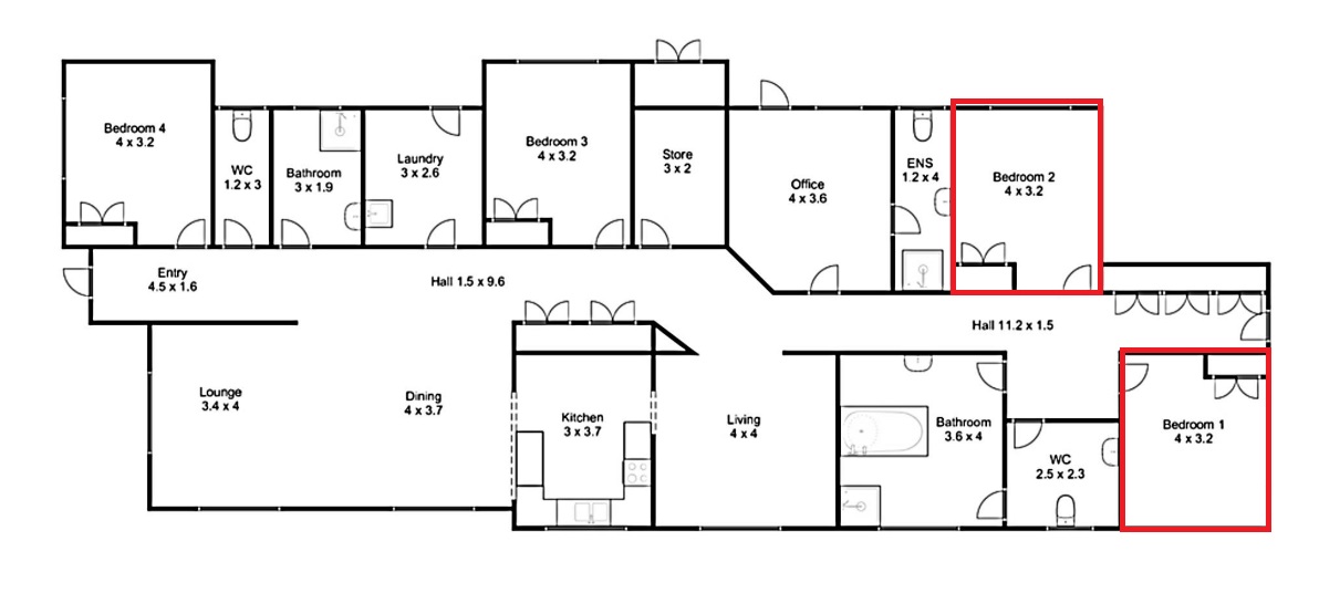 Warm and welcoming home in Springvale — Floorplan 1