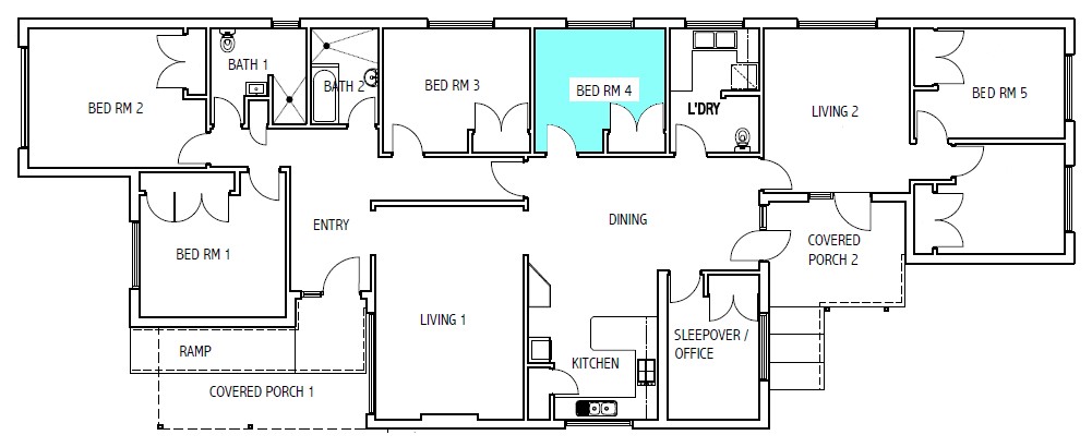 Seeking a new housemate in leafy Bundoora — Floorplan 1