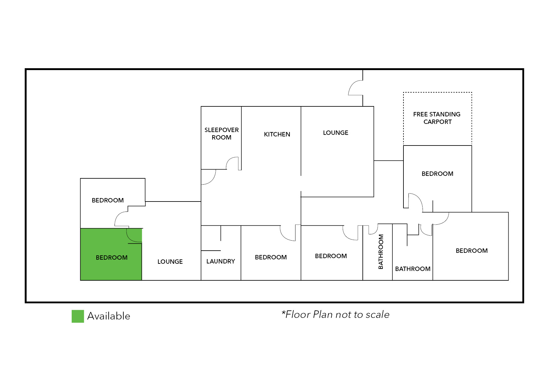Seeking a new housemate in leafy Bundoora — Floorplan 2