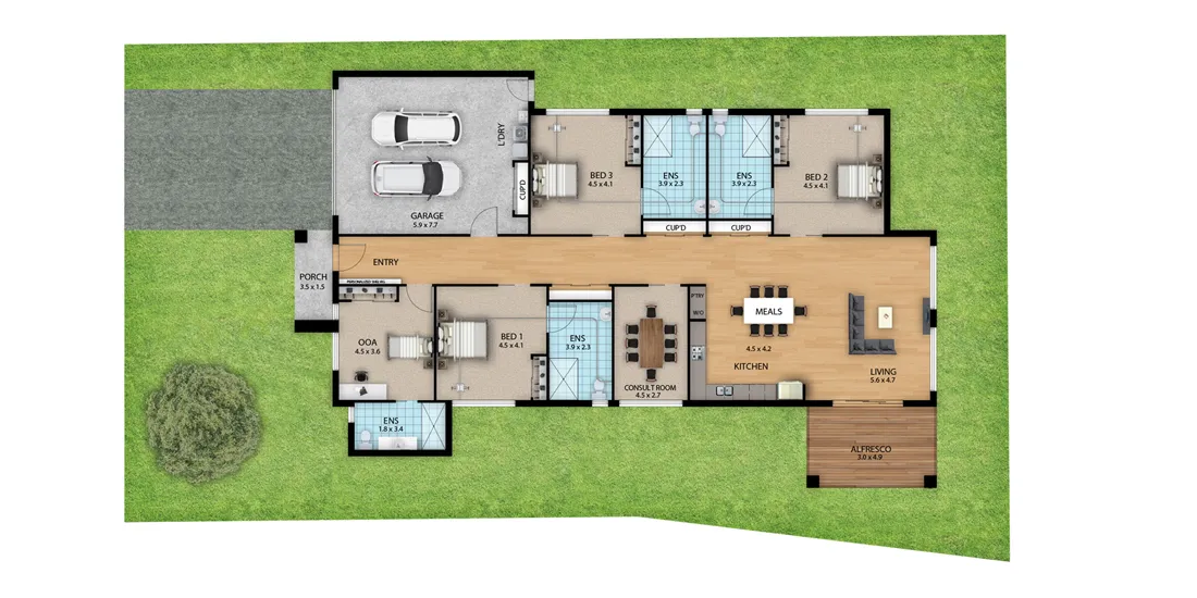HPS SIL Home In Frankston, VIC, 3199 — Floorplan 1
