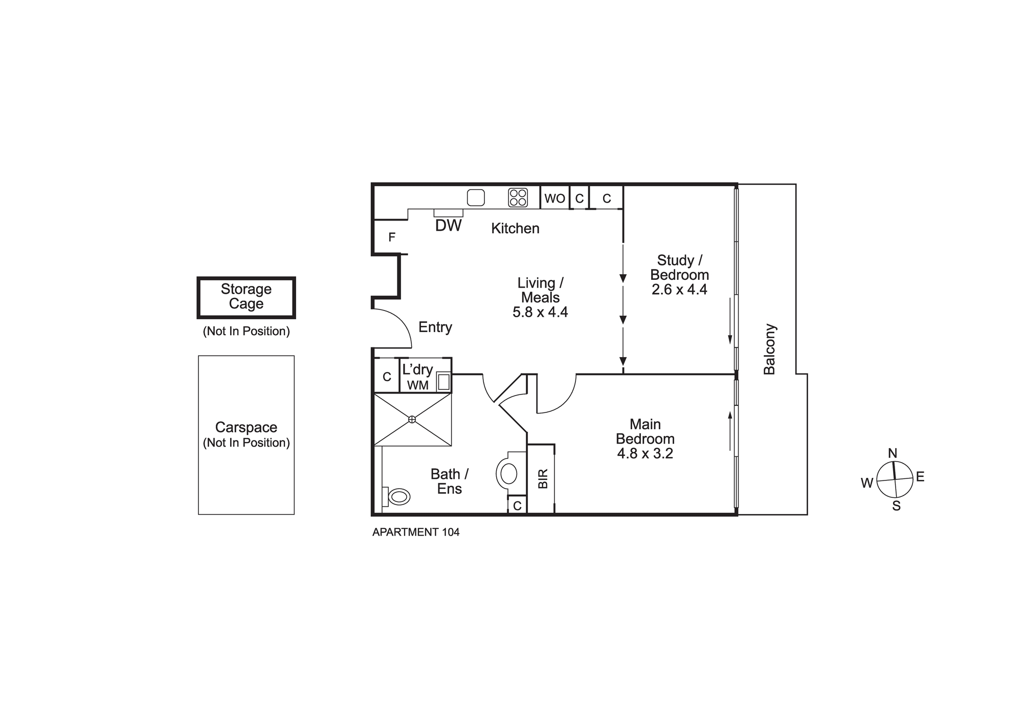 Esen, Maribyrnong - SDA - High Physical Support & Fully Accessible — Floorplan 1