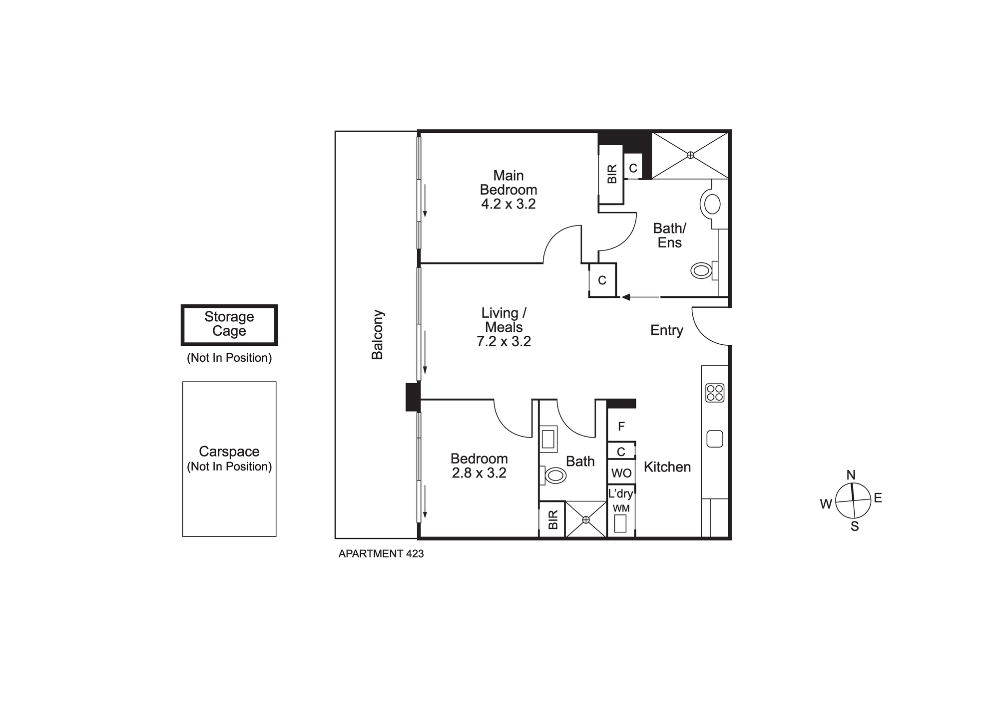Esen, Maribyrnong - SDA - High Physical Support & Fully Accessible — Floorplan 3