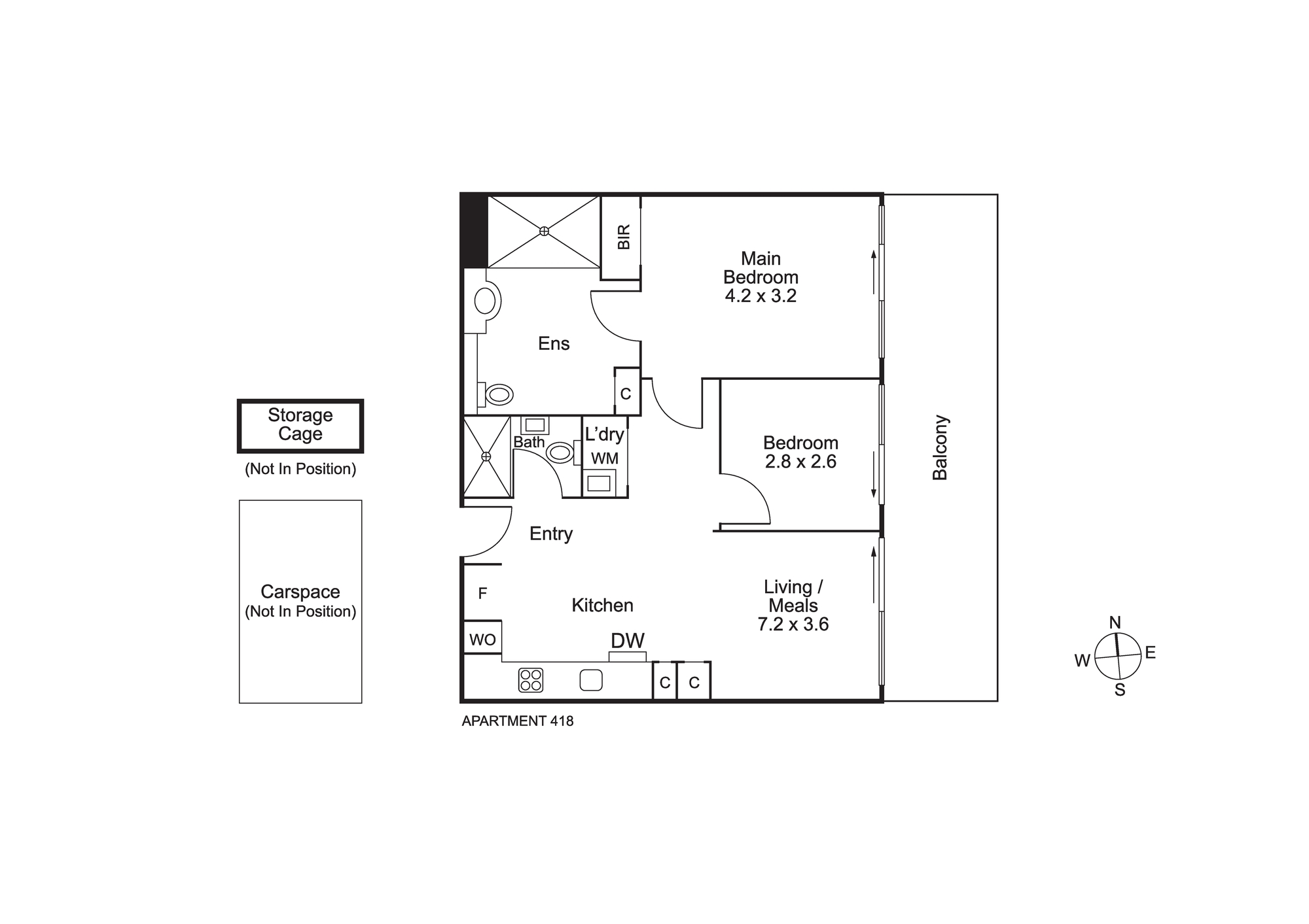 Esen, Maribyrnong - SDA - High Physical Support & Fully Accessible — Floorplan 4