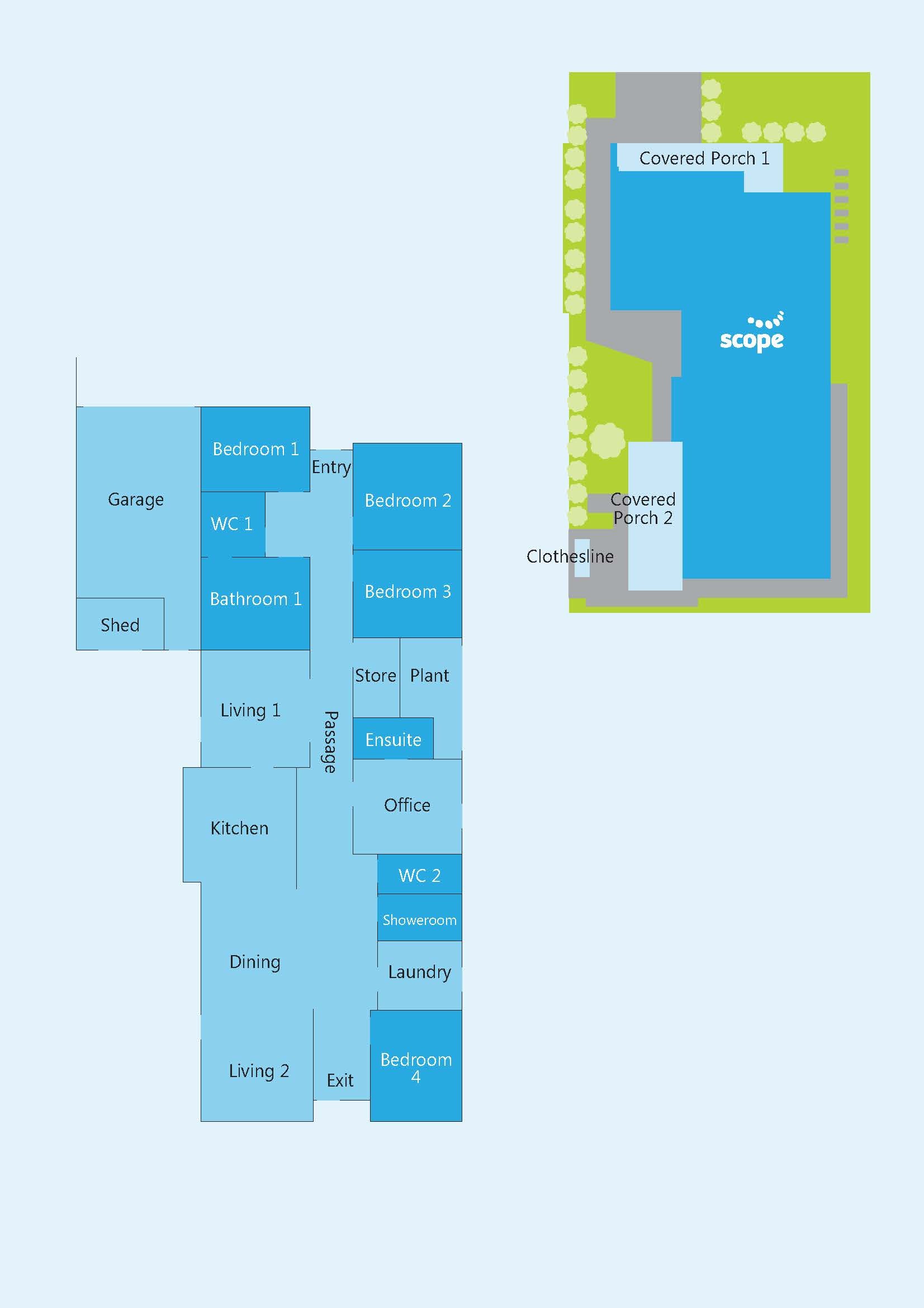 Conveniently located in leafy Kew — Floorplan 1