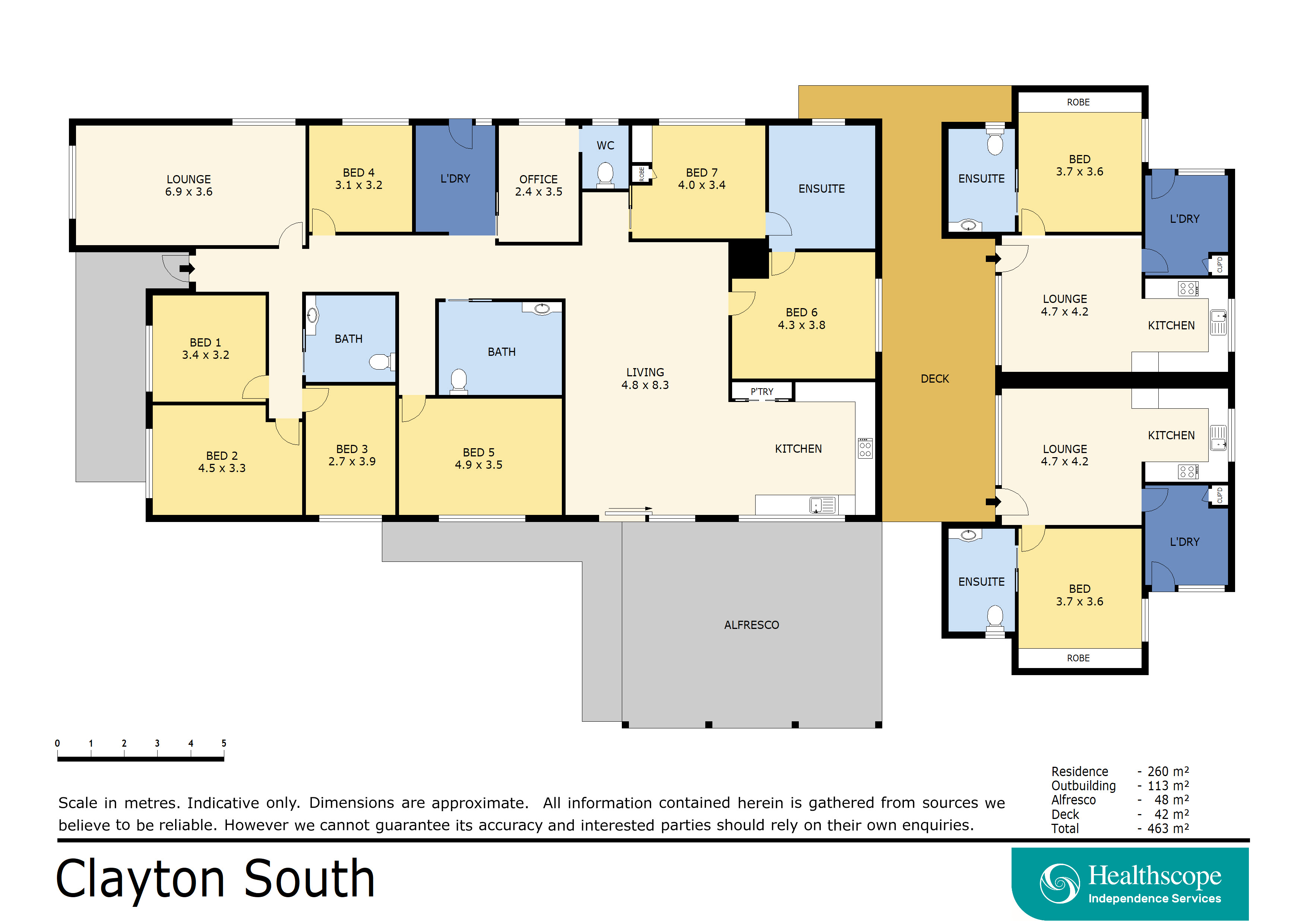 Supported Independent Living in Clayton South — Floorplan 1