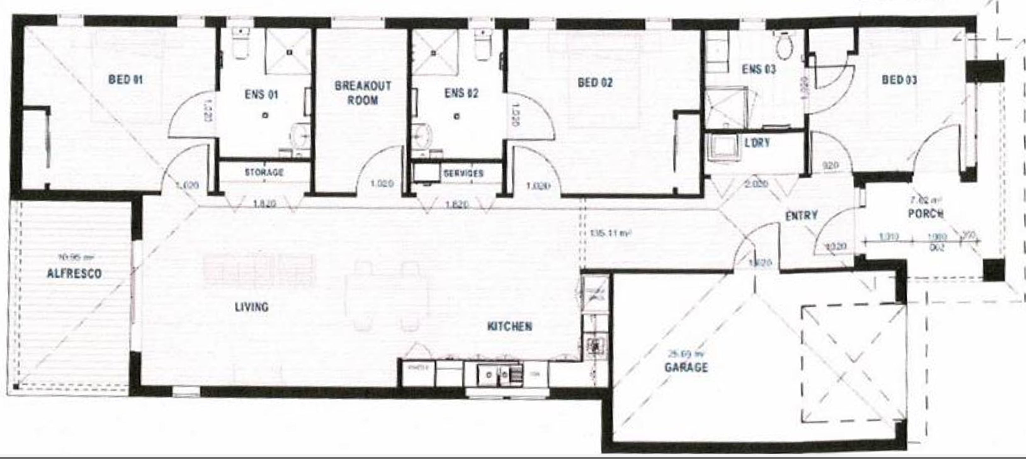 SDA Robust 2 Bedroom House plus OOA Harkness, Vic  098 — Floorplan 1