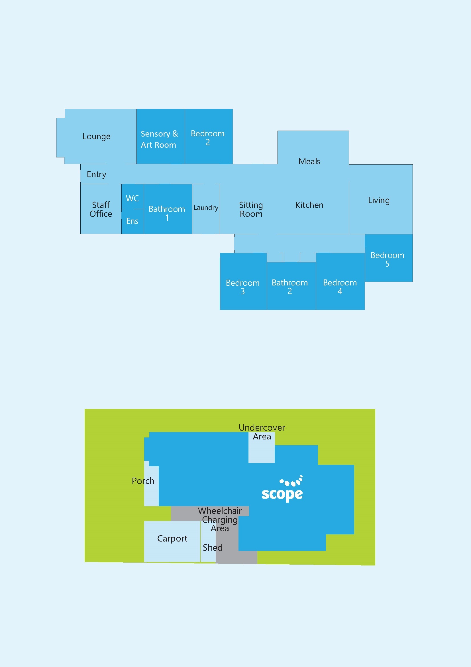 Supported Independent Living in Carrum — Floorplan 1