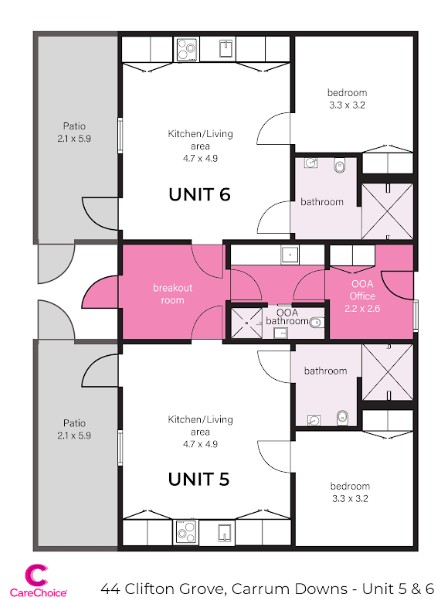 Empowering Independent Living IL/Robust Villa in Carrum Downs — Floorplan 5