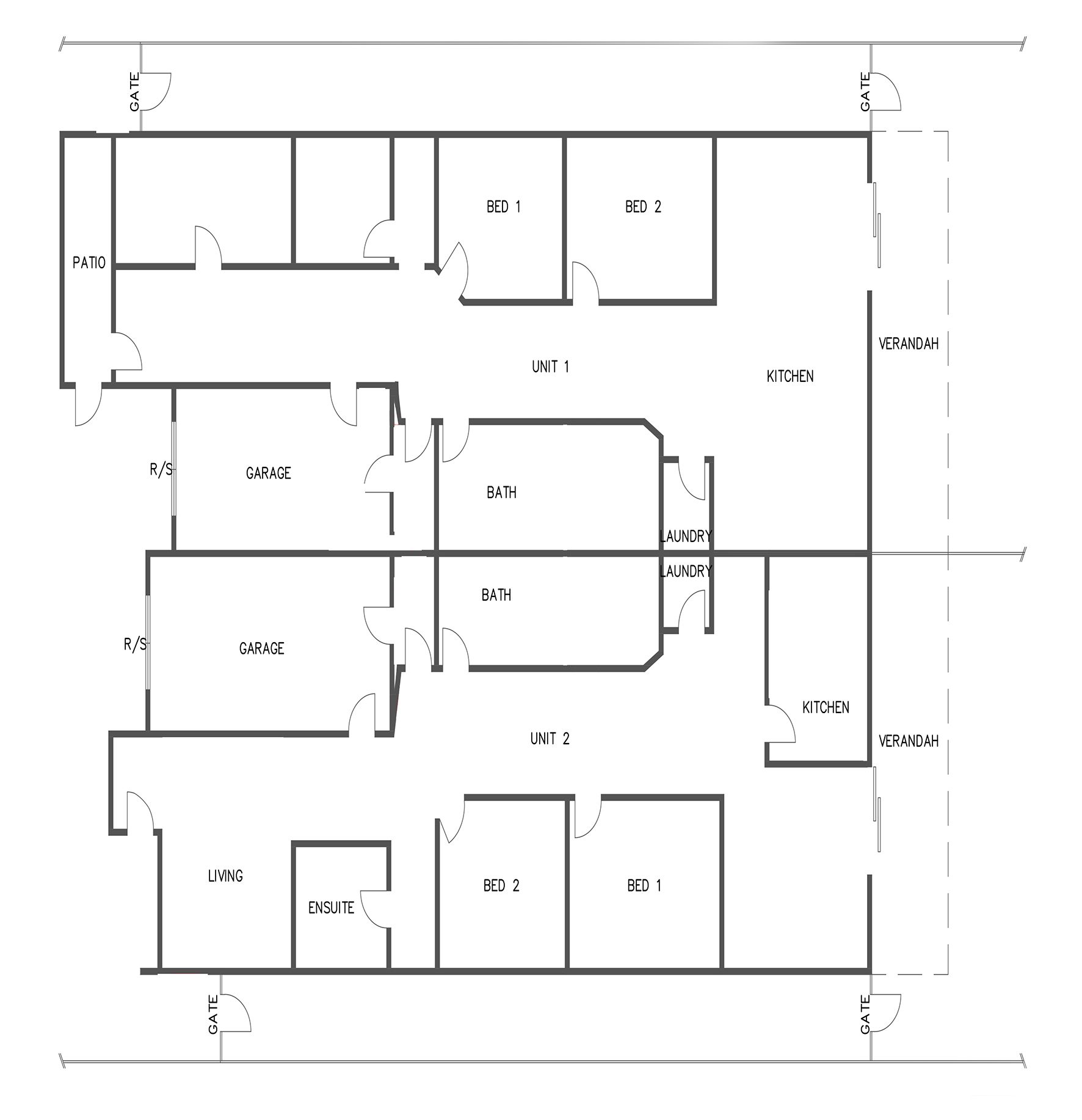 Wentworthville Disability Accommodation 11-502 — Floorplan 1