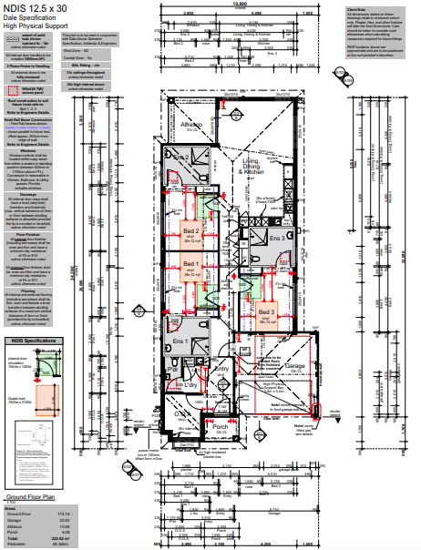 Wonderful Wellard - 3 Bedroom HPS Home with OOA Room — Floorplan 1