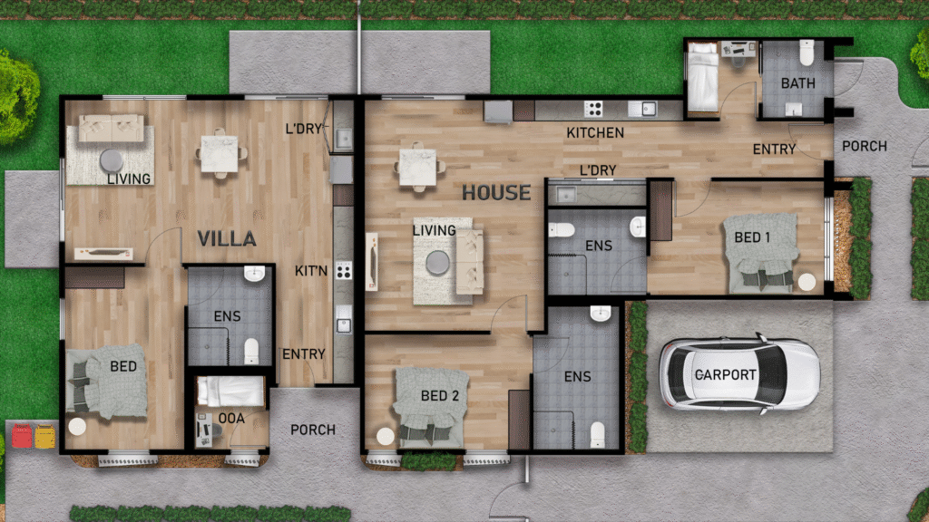 Hamlyn Terrace | SDA Housing — Floorplan 1