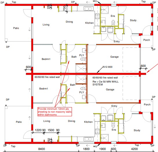 Edmonton QLD  Experience Independent Living: Robust or IL Duplex — Floorplan 1