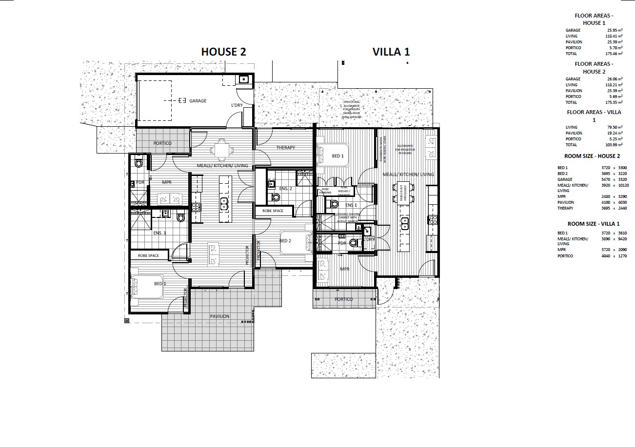 HPS Villa - bring your own supports! — Floorplan 3