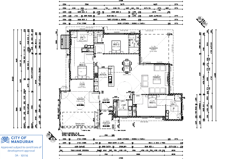 COASTAL LIVING ! 3 BED WITH OOA ROOM - NEW BUILD  IN LAKELANDS — Floorplan 1