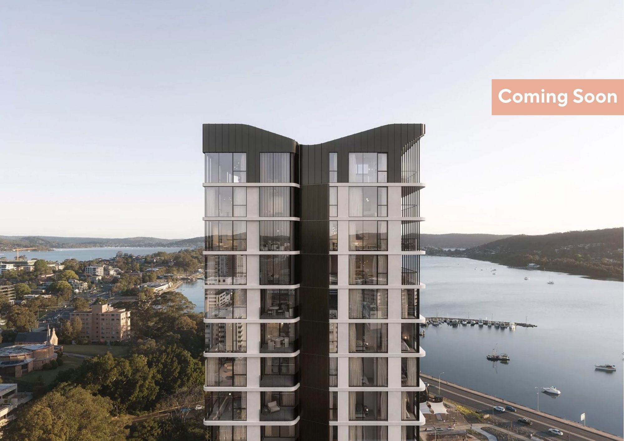 Waterfront Location: Brand new - 1 Bedroom SDA apartments in Gosford — Home image 9