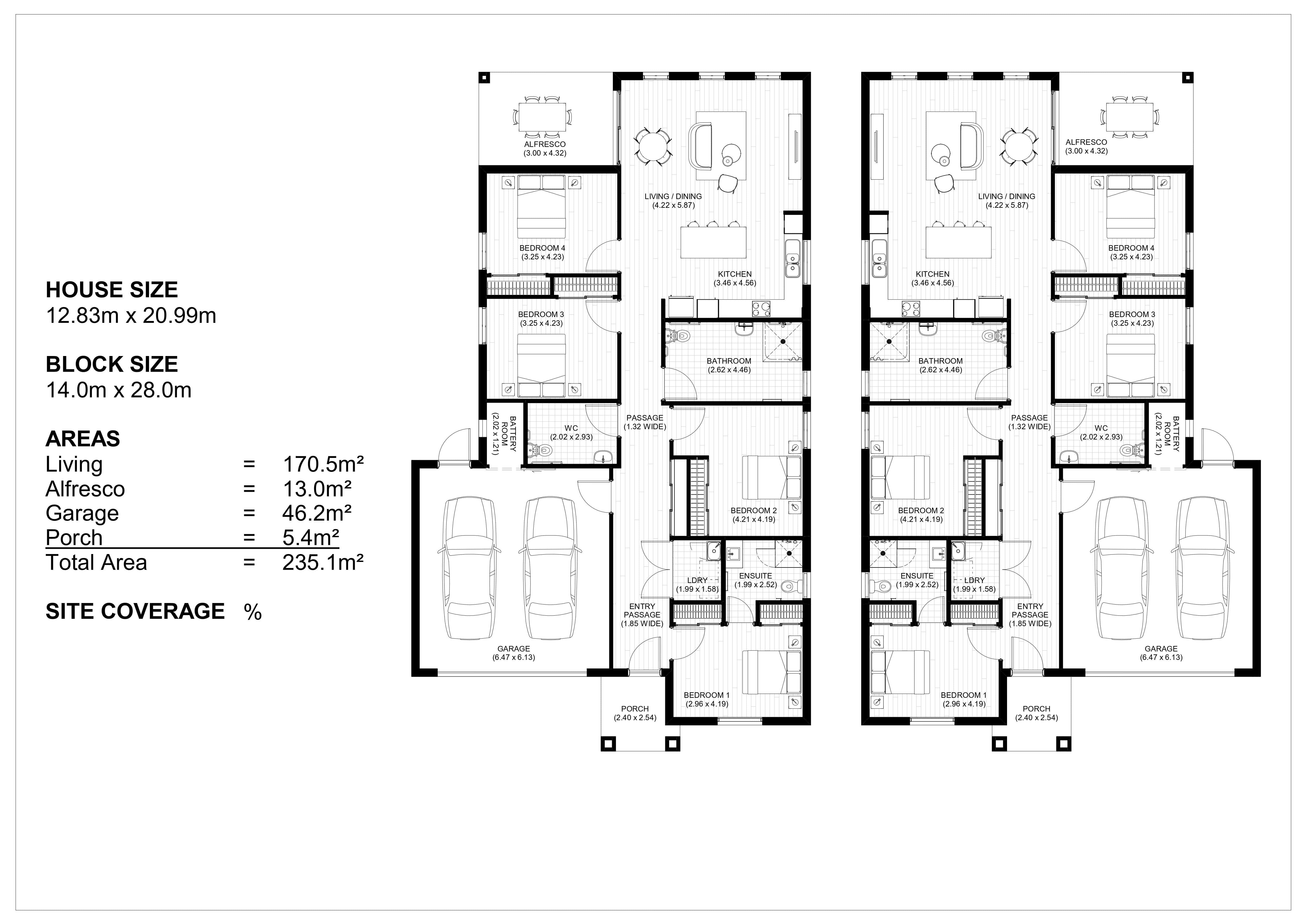 Airport West  - Brand New 3 Bedroom House.SDA, SIL & High Physical Support Home — Floorplan 1