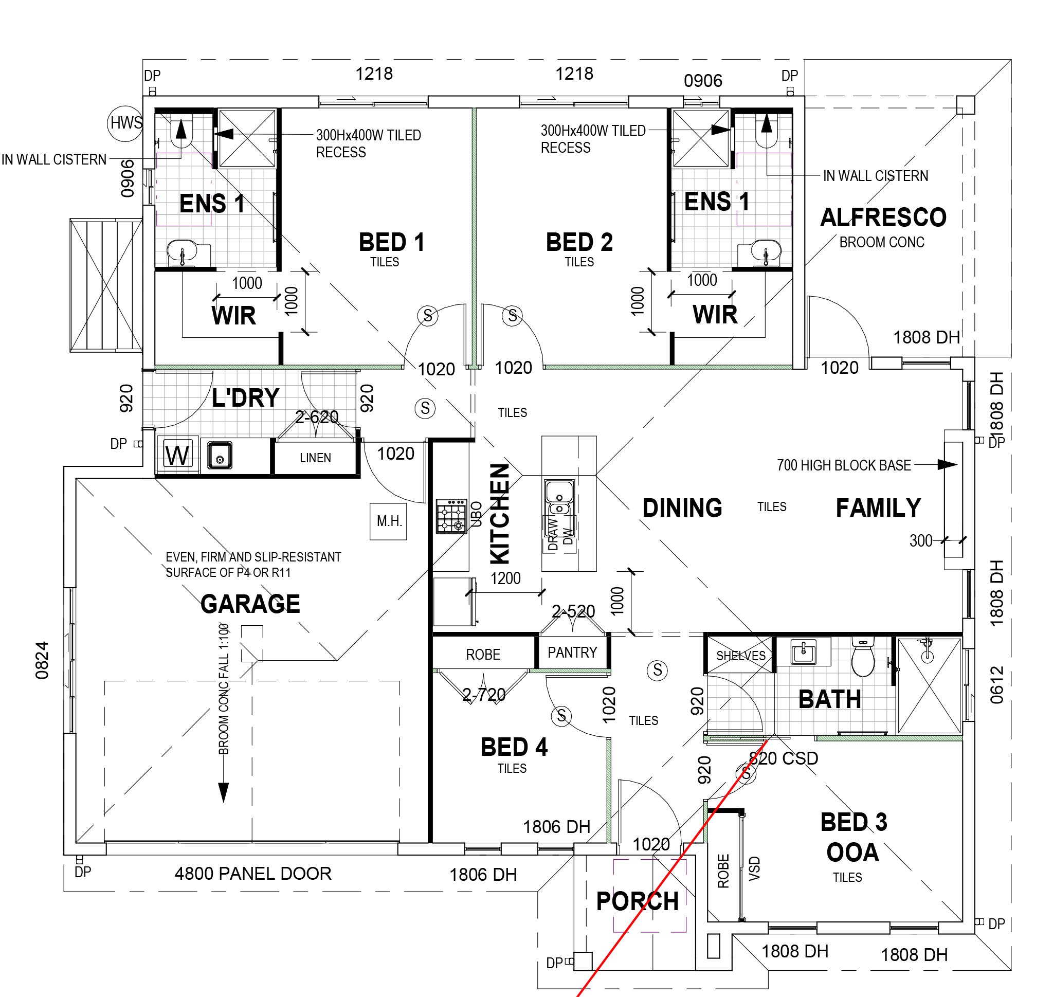 Everhomes  Bespoke Two Bedroom SDA in Bethania — Floorplan 1