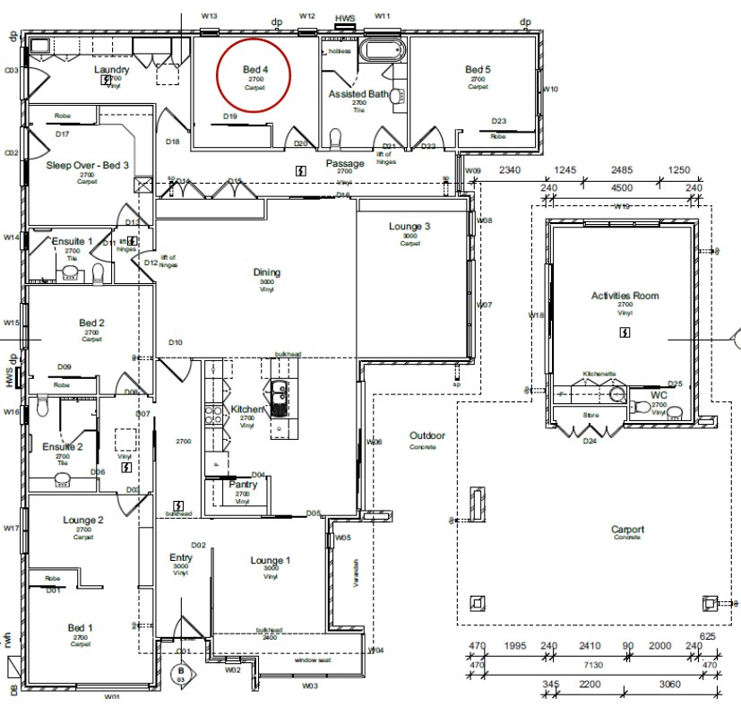 Stunning Home in Echuca — Floorplan 1