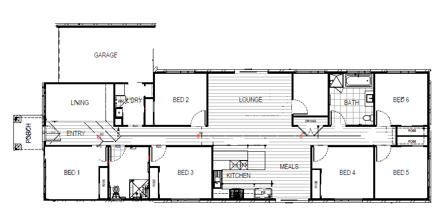 1:3 Improved Livability SDA - Smythes Creek/Delacombe — Floorplan 1