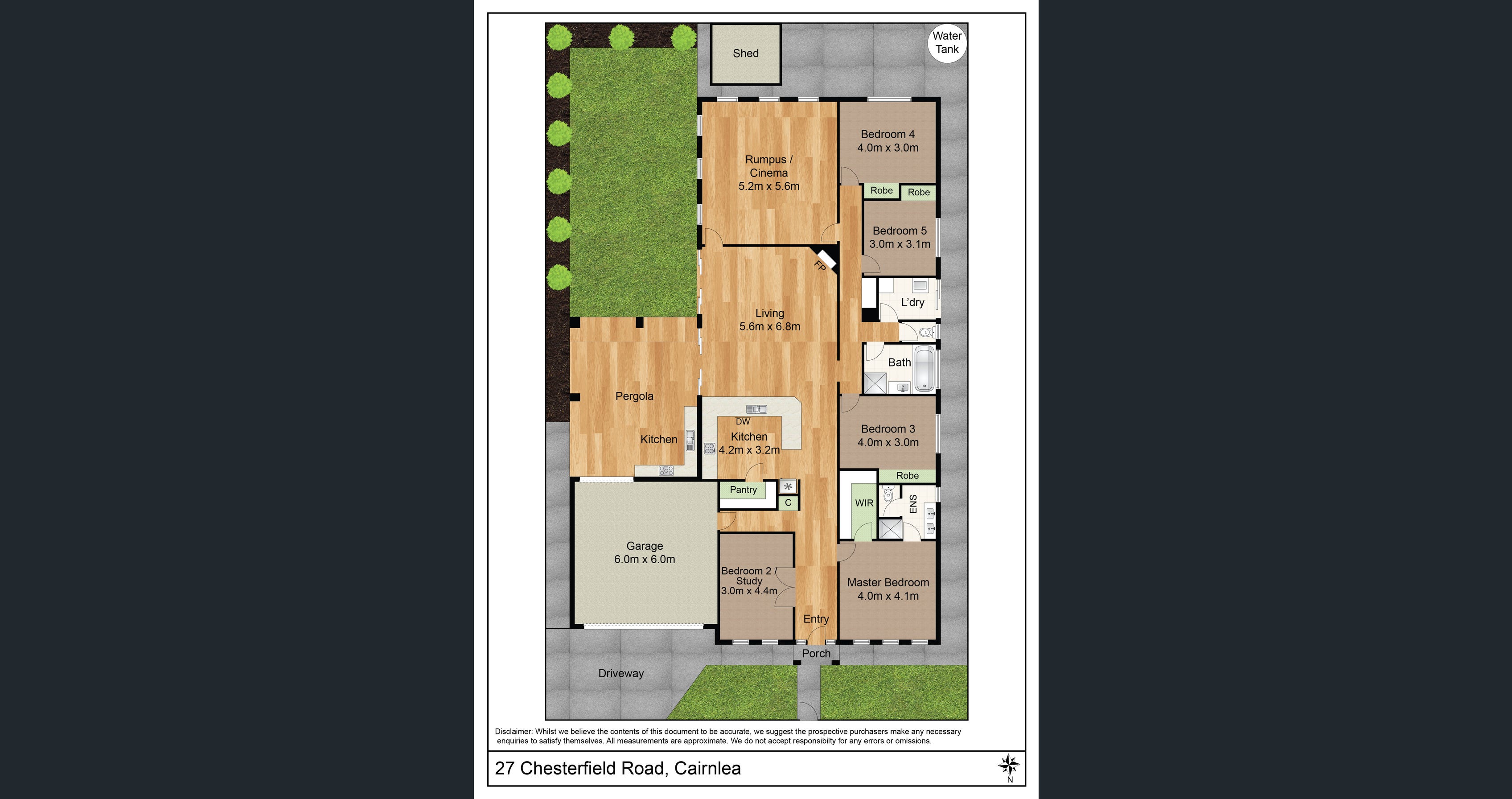 Stunning & Spacious- Cinema room included!! — Floorplan 1