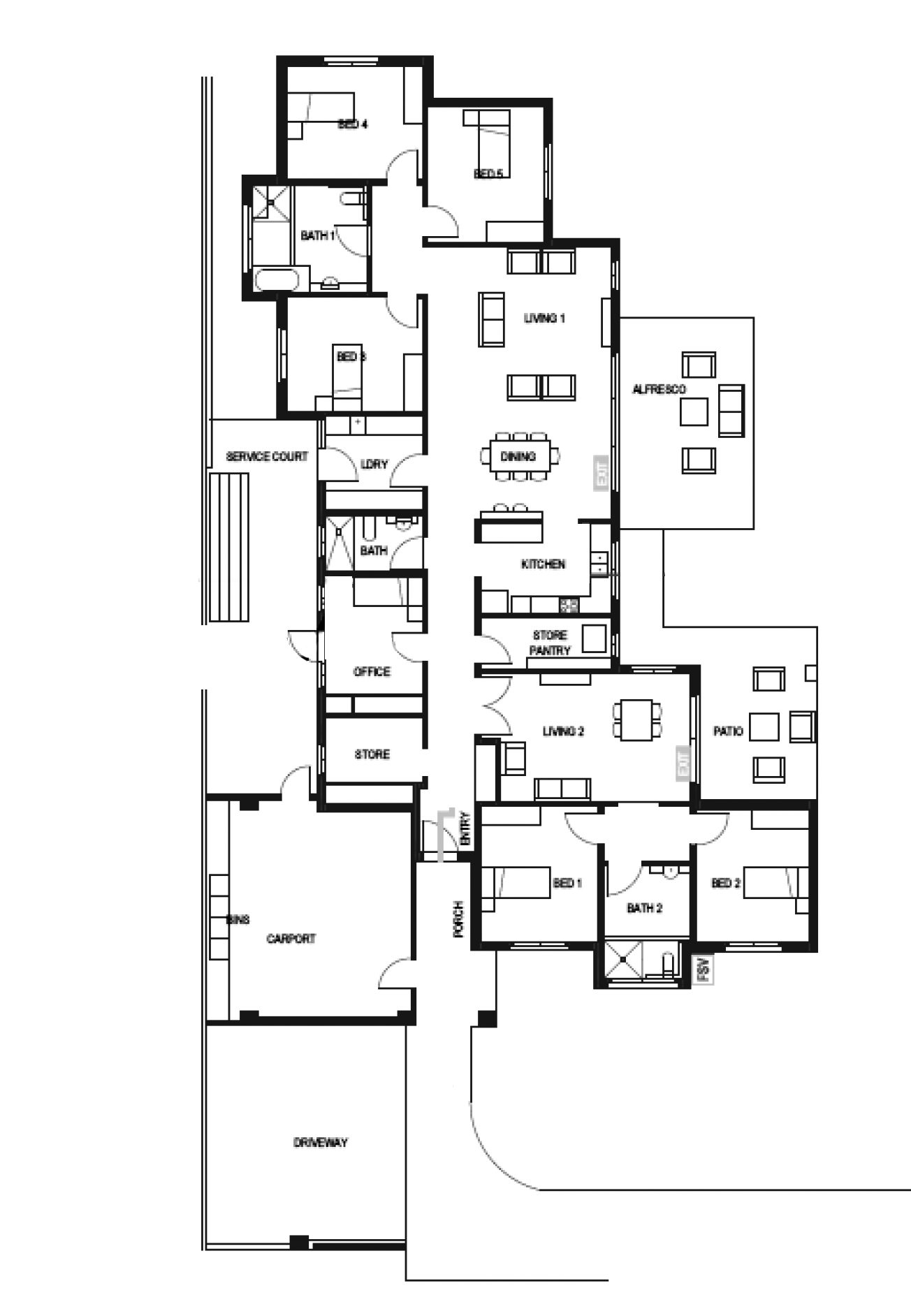 Jannali Disability Accommodation 11-309 — Floorplan 1