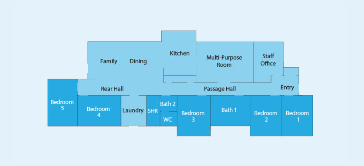 Vibrant home in convenient location — Floorplan 1