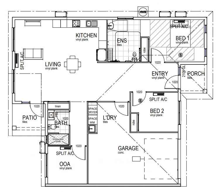 15 Swayne St – NORTH MACKAY — Floorplan 1