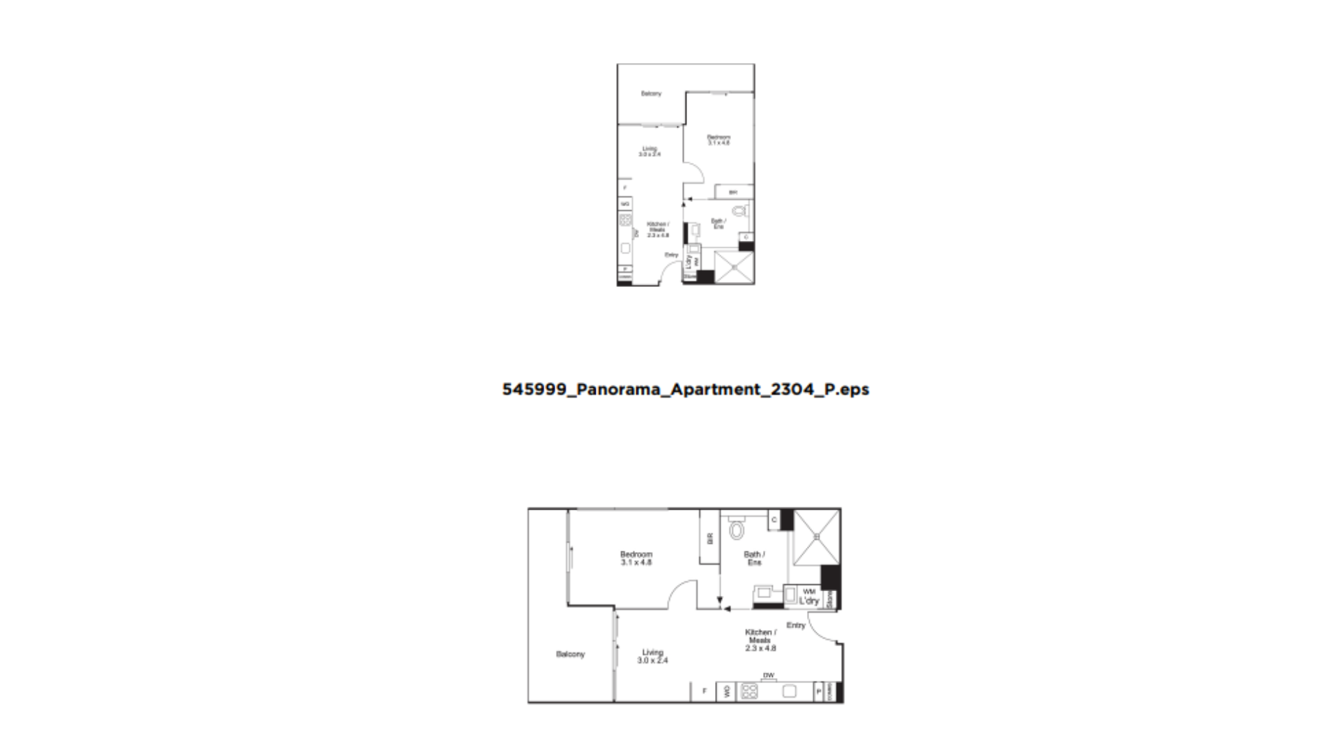Panorama, Bowen Hills - SDA - High Physical Support - Fully Accessible — Floorplan 1