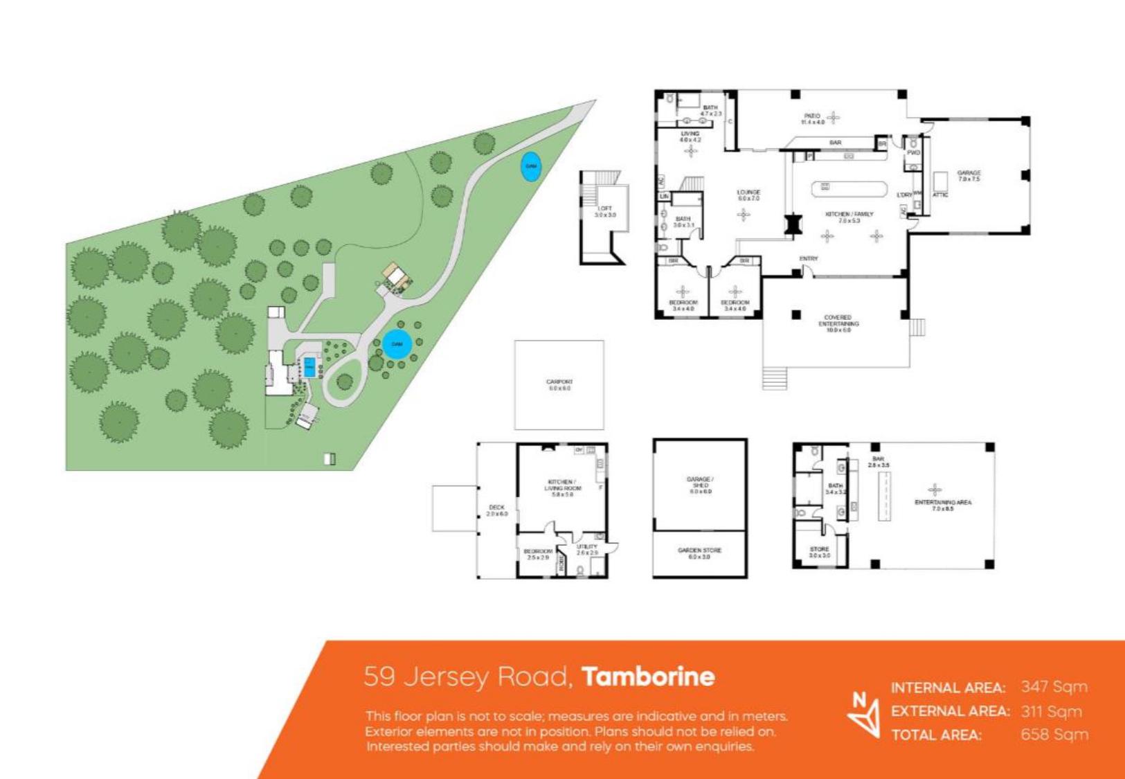 Accessible Short Term Accommodation with high-level support in QLD — Floorplan 1