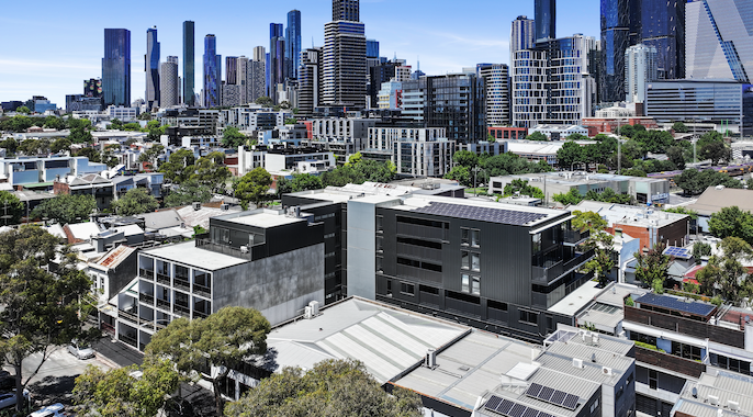 West Melbourne (CBD) - 2 Bedroom HPS Apartments - Brand New — Floorplan 1