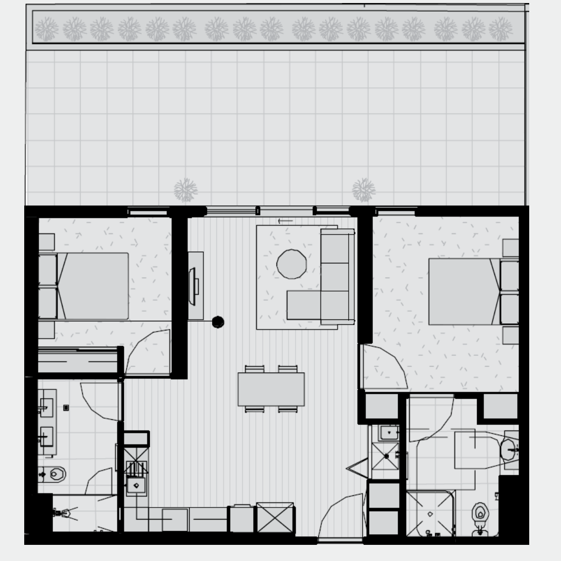 West Melbourne (CBD) - 2 Bedroom HPS Apartments - Brand New — Home image 2