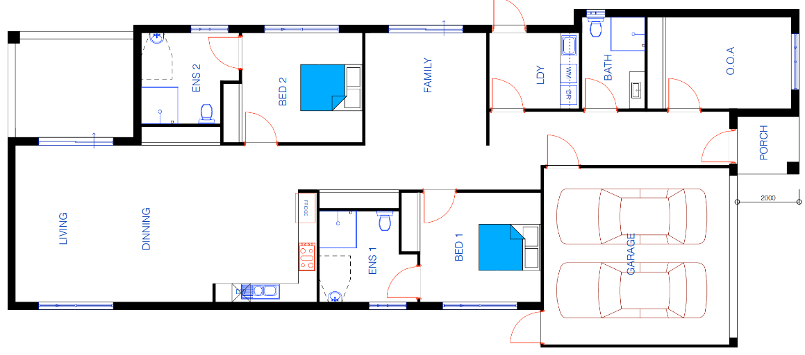Nature, Space & Independence – Discover Life in Hilbert — Floorplan 1
