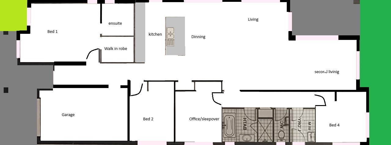Modern Supported Independent Living Home in Blacktown — Floorplan 1