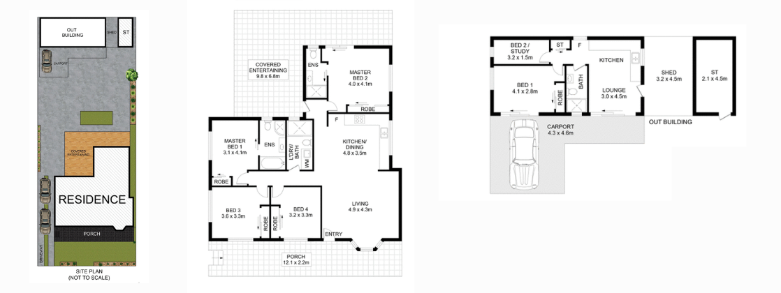 Modern 4bd home in Padstow - 1 vacancy — Floorplan 1
