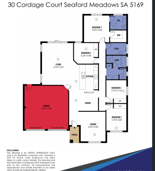 Your New Forever Home - Seaford Meadows — Floorplan 1