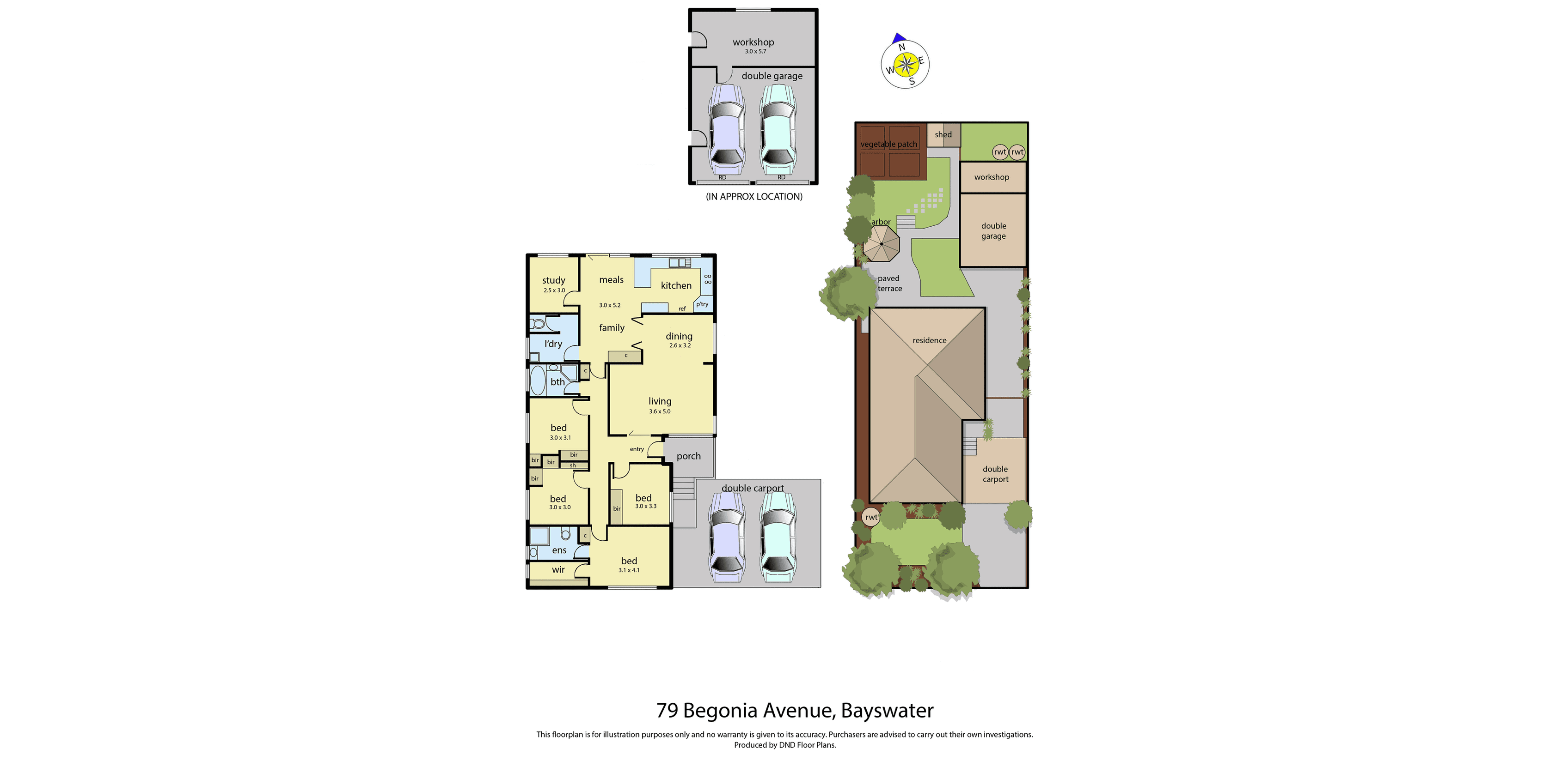 Comfort SIL House With Style in Bayswater — Floorplan 1