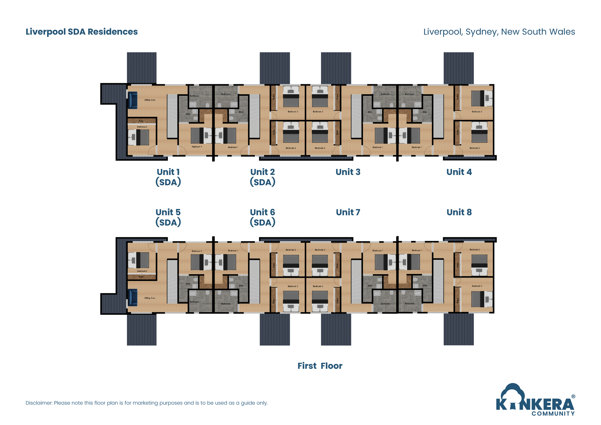 Memorial Residences - Robust — Floorplan 1