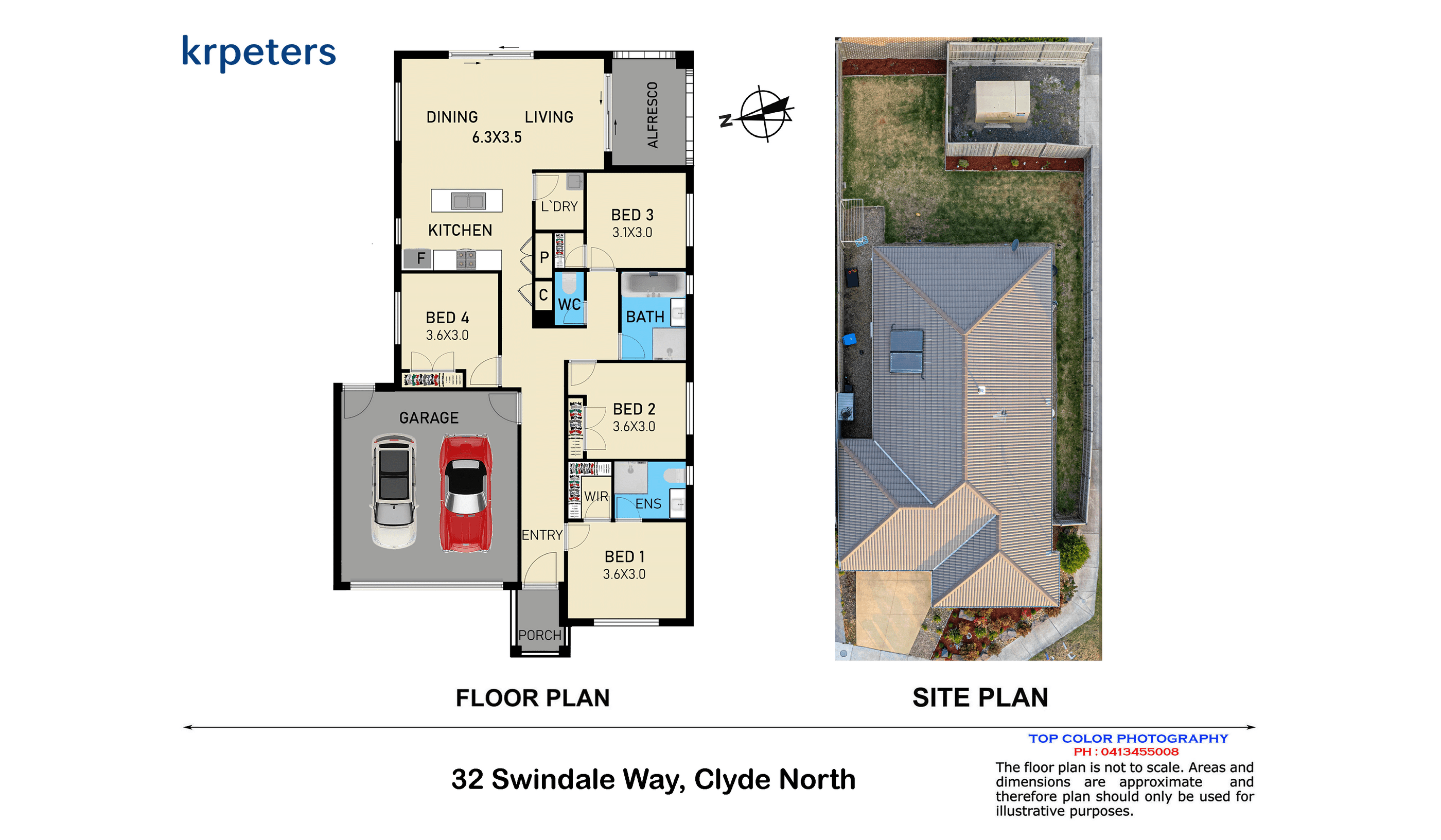 Contemporary 4-Bedroom Haven: Purpose-Built for NDIS Accommodation — Floorplan 1