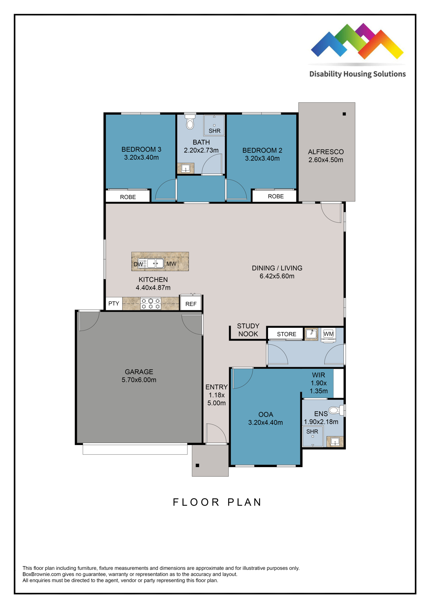 ELI WATERS, HERVEY BAY QLD – IMPROVED LIVEABILITY HOUSE — Floorplan 1