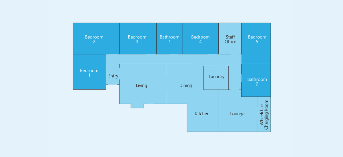 Homely environment in Hampton East — Floorplan 1