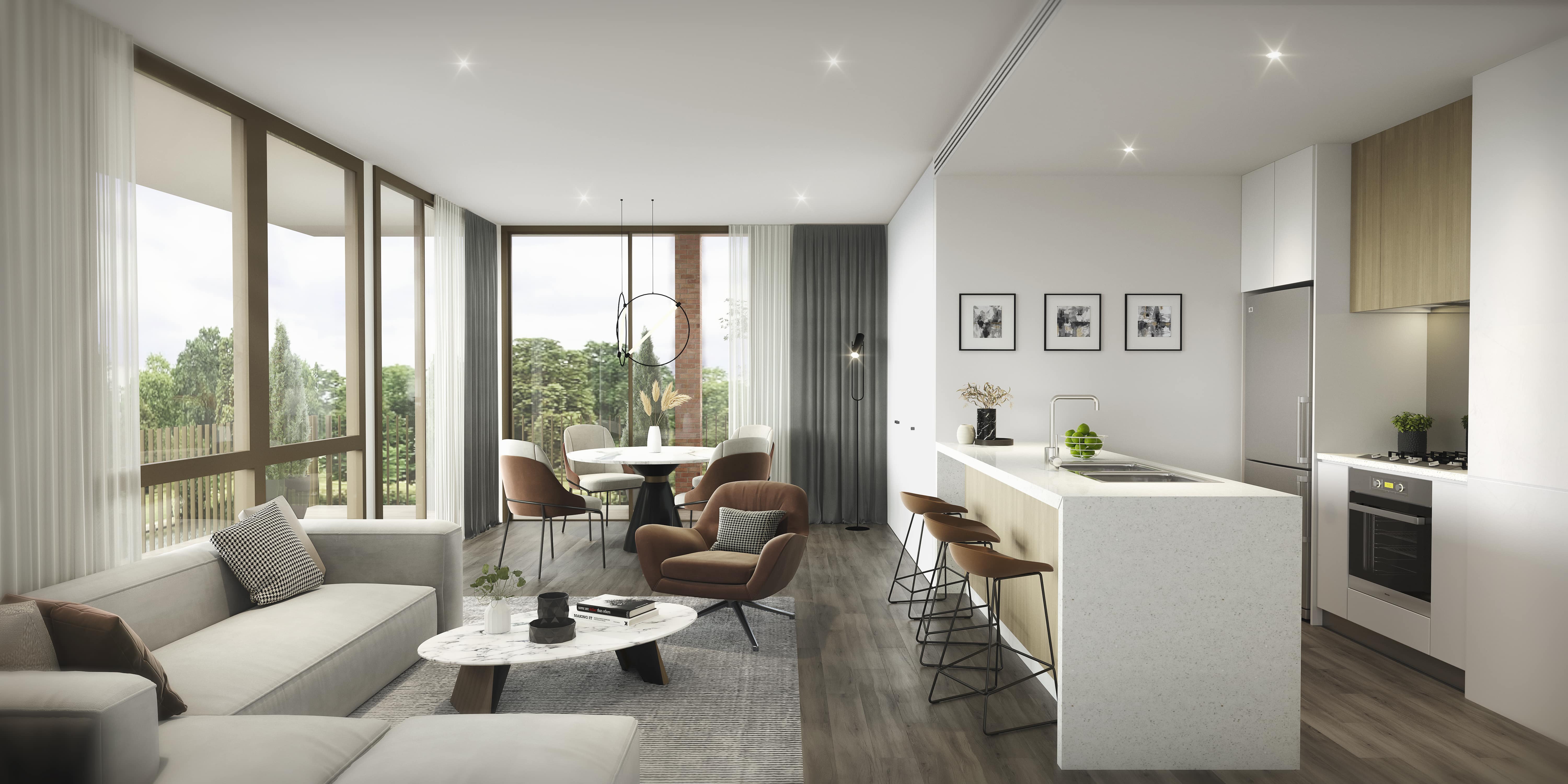 BRAND NEW: HPS 2-bedroom SDA apartments in the heart of Lidcombe — Home image 2